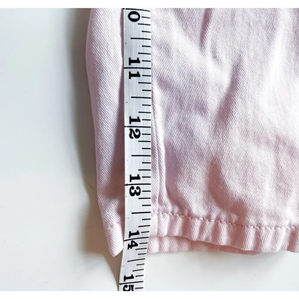 Girl's Light Pink OshKosh Bib Overalls Cotton Size 4T